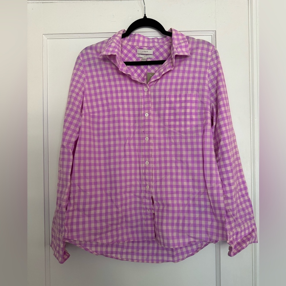 Purple Jcrew button down